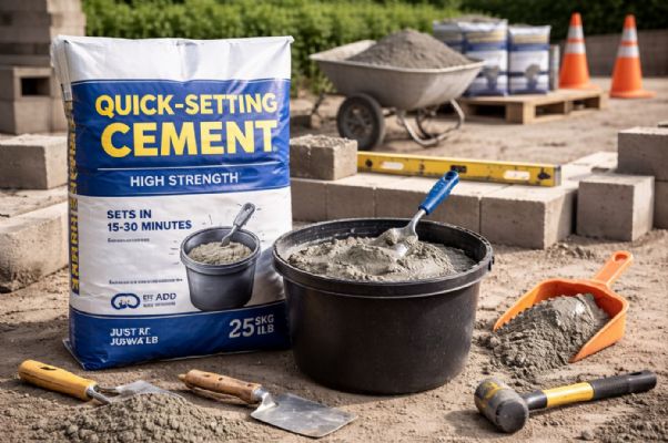 快乾水泥適合哪些空間？住宅與商業裝修應用全解析